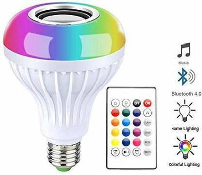 Motile LED Music Speaker Light Bulb with Bluetooth - Multicolour Smart Bulb