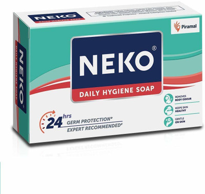 NEKO Daily Hygiene Soap, 24 hours Germ Protection(3 x 100 g)