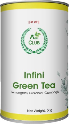 AGRI CLUB INFINI GREEN TEA-50gm Lemon Grass, Ginger Green Tea Tin(50 g)