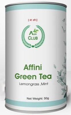 AGRI CLUB AFFINI GREEN TEA-50gm Lemon Grass, Mint Green Tea Tin(50 g)