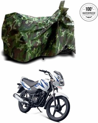 SEBONGO Waterproof Two Wheeler Cover for TVS(Sport, Multicolor)