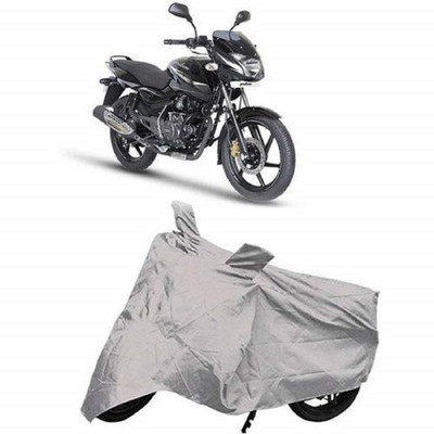 UNIFIED S SERVICES Two Wheeler Cover for Bajaj(Pulsar 150, Grey)