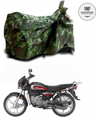 APNEK Waterproof Two Wheeler Cover for Hero(Splendor Plus, Multicolor)
