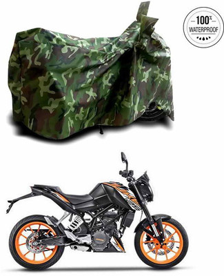 SEBOMGO Waterproof Two Wheeler Cover for KTM(Multicolor)