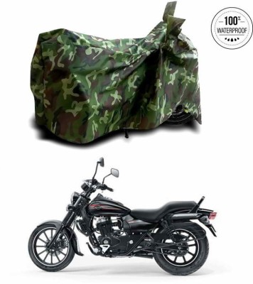 SEBONGO Waterproof Two Wheeler Cover for Bajaj(Avenger, Multicolor)