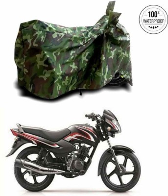 SEBONGO Waterproof Two Wheeler Cover for TVS(Sport, Multicolor)