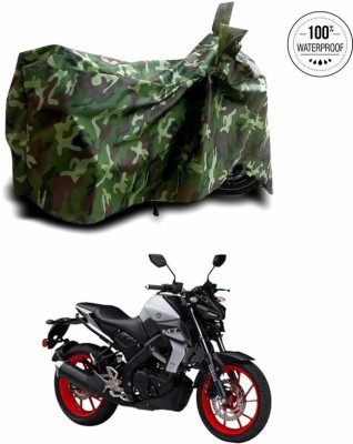 ANTHUB Waterproof Two Wheeler Cover for Yamaha(MT 15, Multicolor)