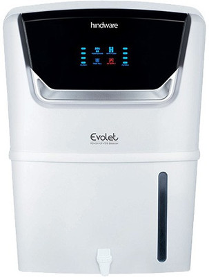 Hindware EVOLET WR-19094UFT 9 L RO + UV + UF + TDS Water Purifier  (White)