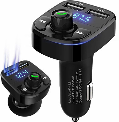 Saztech 36 W Turbo Car Charger(Black)