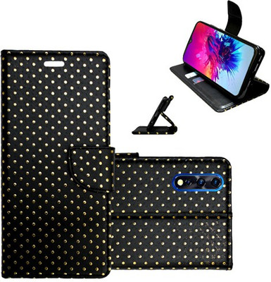 Realgo Flip Cover for Vivo Z1X(Black, Pack of: 1)