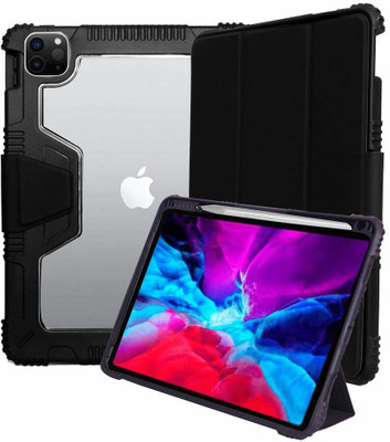 YAOJIN Flip Cover for Apple iPad Pro 11 inch(Black, Shock Proof, Pack of: 1)