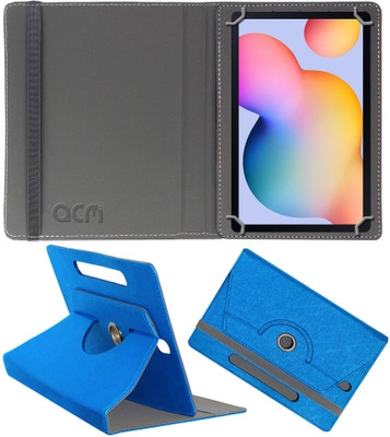 ACM Flip Cover for Samsung Galaxy Tab S6 Lite 10.4 inch(Blue, Cases with Holder, Pack of: 1)
