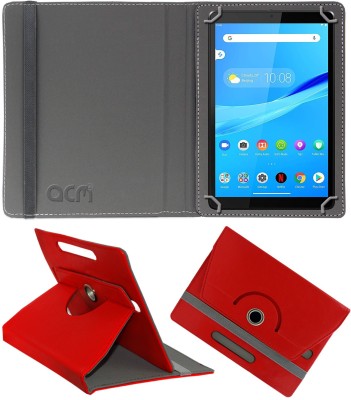 ACM Flip Cover for Lenovo Tab M8 2nd Gen 8 inch(Red, Cases with Holder, Pack of: 1)