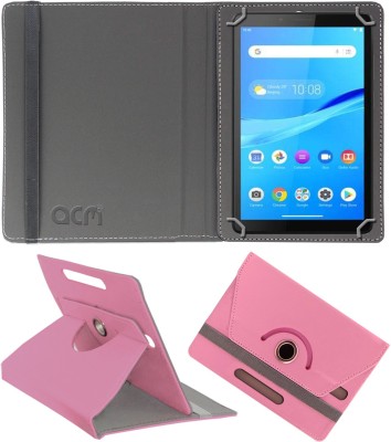 ACM Flip Cover for Lenovo Tab M7 2nd Gen 7 inch(Pink, Cases with Holder, Pack of: 1)