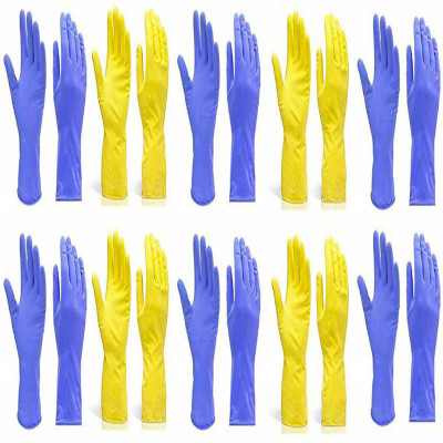 New Creativeness Wet and Dry Glove Set(Free Size Pack of 10)