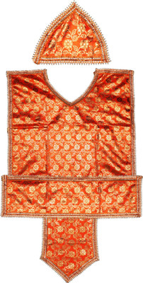 SHRI ANAND Hanuman Chola Dress(Polyester)