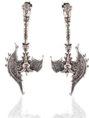 Sumaira Creation German Oxidised Silver Earrings for Women & Girls Drops & Danglers Alloy Drops & Danglers