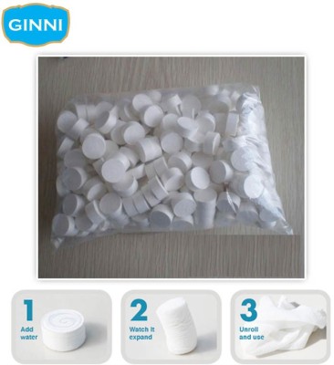 GINNI Magic Coin dry Tablet For Multi-Use(400 Tissues)