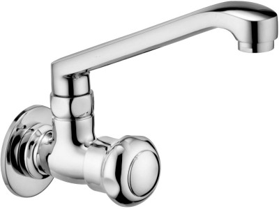 tantia ALTON SHN3075 Brass Sink Cock With Swivel Spout/Wall Mounted (Chrome) Kitchen Mixer Faucet(Wall Mount Installation Type)