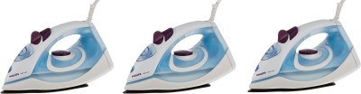 PHILIPS GC1905/21 pack of 3 1440 W Steam Iron(BLUE AND WHITE)