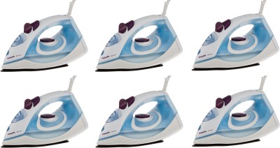 PHILIPS GC1905/21 pack of 6 1440 W Steam Iron(BLUE AND WHITE)