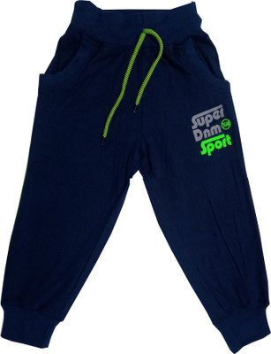 Indistar Track Pant For Boys(Blue, Pack of 1)