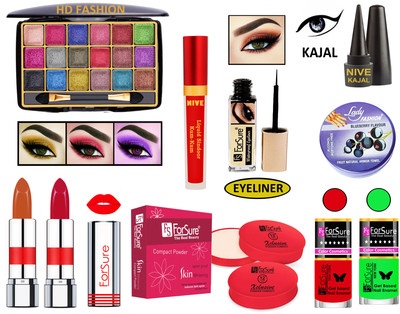 ForSure New Makeup Kit of 10 Items KB60A110(Pack of 4)
