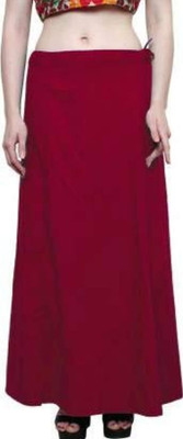 Jay Tanish Cloth store maroon petticoats all size Pure Cotton Petticoat(Free)