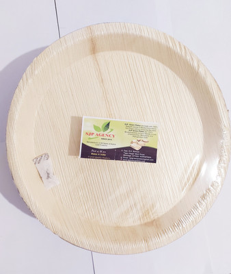 SJPGREENPLATES 12 inch round export quality plates Dinner Plate(25 Dinner Plate)