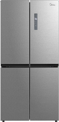 Midea 544 L Frost Free French Door Bottom Mount Refrigerator(Stainless Steel Finish, MRF5520MDSSF)