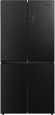 Midea 544 L Frost Free French Door Bottom Mount Refrigerator(Glass Door Finish, MDRM648FGG22IND)