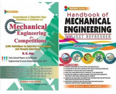 Mechanical Engineering For Competitions With Handbook Of Mechanical Engineering 2 Vol Combo Set(Paperback, Er. R.K.Jain and Ganesh Viswanathan)