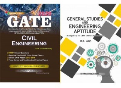 Gate Civil Engineering With General Studies And Engineering Aptitude 2 Vol Combo Set(Paperback, Prof. Govind Panday and Er.R.k.Jain)