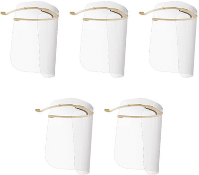 All Time Face Shield V2.0 (Pack of 5) Safety Visor(Size - Free Size)