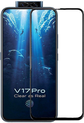 KARTRAY Edge To Edge Tempered Glass for Vivo V17 Pro(Pack of 1)
