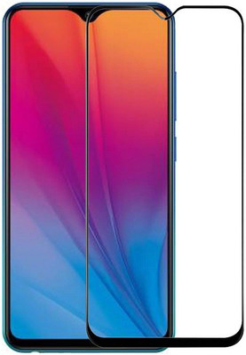 KARTRAY Edge To Edge Tempered Glass for Vivo Y91i(Pack of 1)