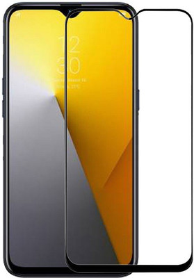 KARTRAY Edge To Edge Tempered Glass for Realme 3i(Pack of 1)