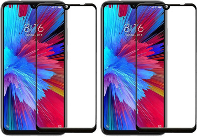 KARTRAY Edge To Edge Tempered Glass for Mi Redmi Note 7S(Pack of 2)