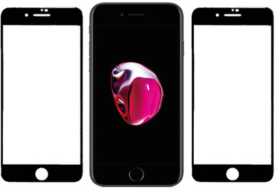 KARTRAY Edge To Edge Tempered Glass for Apple iPhone 7, Apple iPhone 8, Apple iPhone SE 2020(Pack of 2)