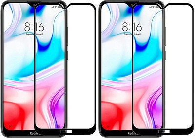 KARTRAY Edge To Edge Tempered Glass for Mi Redmi 8(Pack of 2)