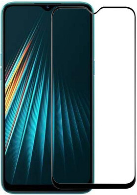 KARTRAY Edge To Edge Tempered Glass for Realme 5i(Pack of 1)