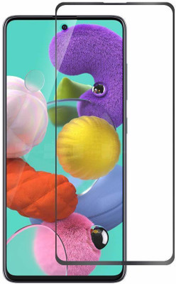 TINGTONG Edge To Edge Tempered Glass for Samsung Galaxy A51(Pack of 1)
