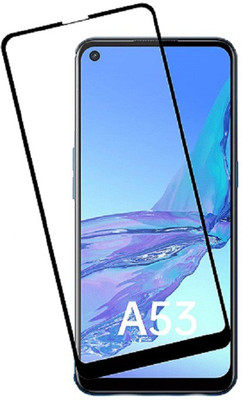 NSTAR Edge To Edge Tempered Glass for Oppo A53(Pack of 1)