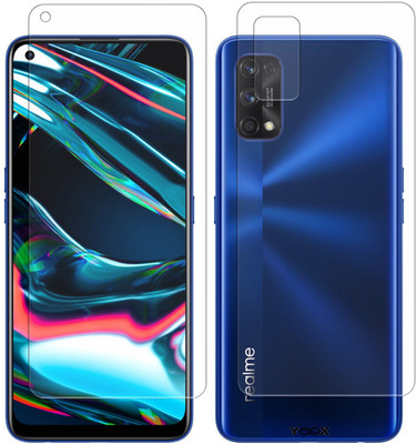 Yoox Front and Back Screen Guard for Realme 7 Pro(Pack of 2)