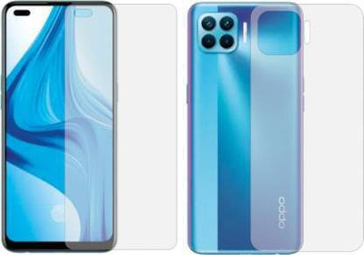 PR SMART Front and Back Tempered Glass for Oppo F17 Pro(Pack of 2)