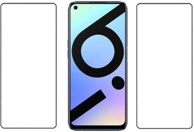 KARTRAY Tempered Glass Guard for Realme 6i(Pack of 2)