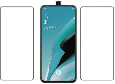 KARTRAY Tempered Glass Guard for Oppo Reno2 F(Pack of 2)