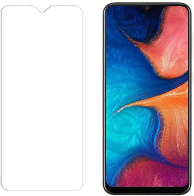 KARTRAY Tempered Glass Guard for Samsung Galaxy A20(Pack of 1)