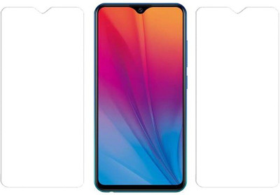 KARTRAY Tempered Glass Guard for Vivo Y91i(Pack of 2)