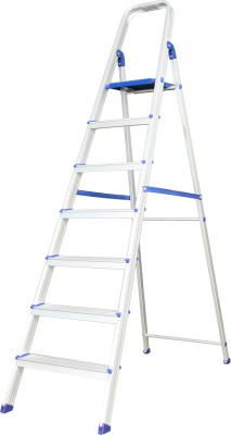 Alnico 7 Step Aluminium Ladder  (With Platform)